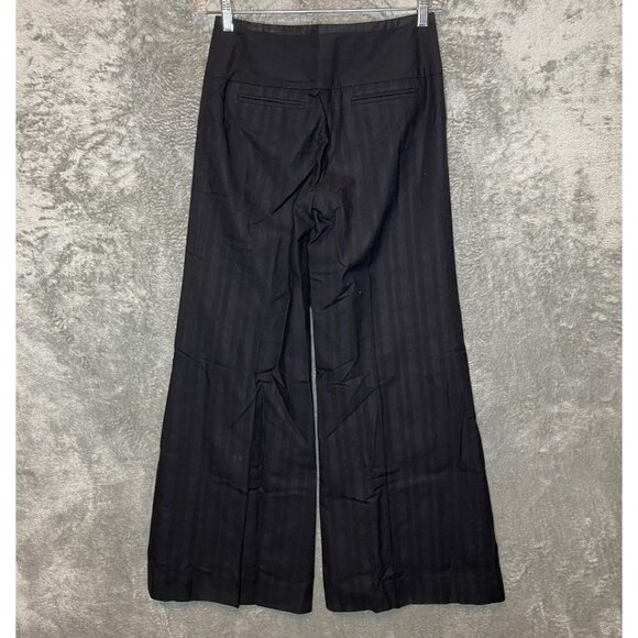 taikonhu Women Whimsigoth Dark Academia Striped Super Wide Flare Dress Pant 4 - Picture 2 of 13